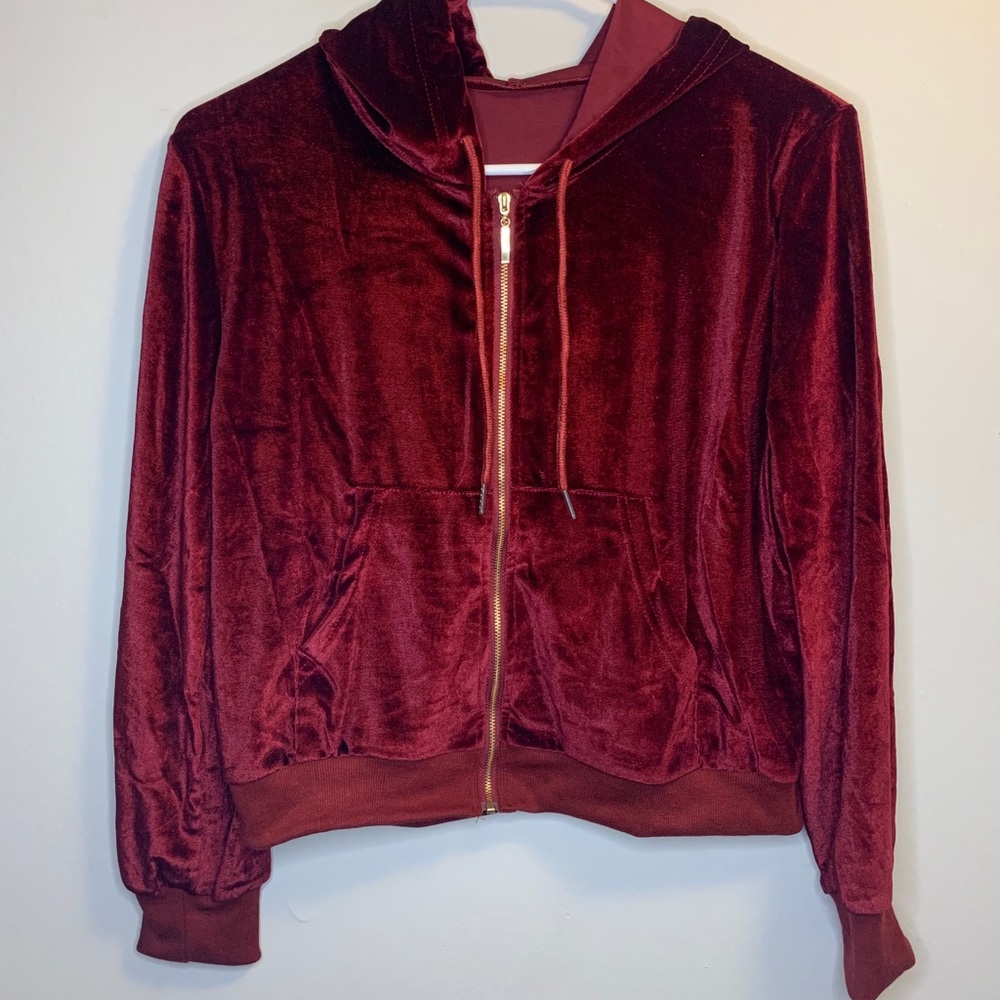 Velour sweatsuit